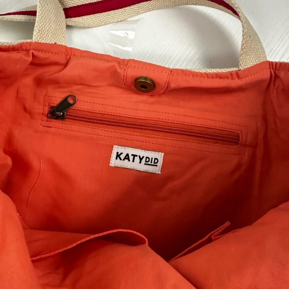 Katydid Women's White Tote Beach Bag New